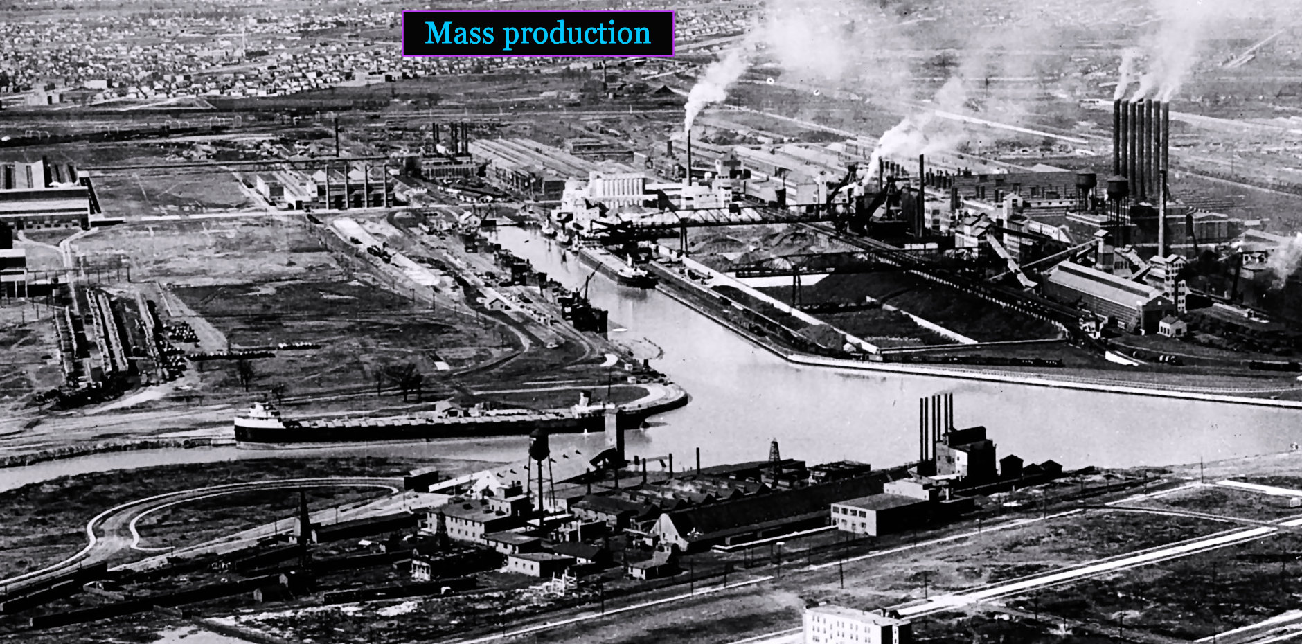 Moving assembly line, Rouge River